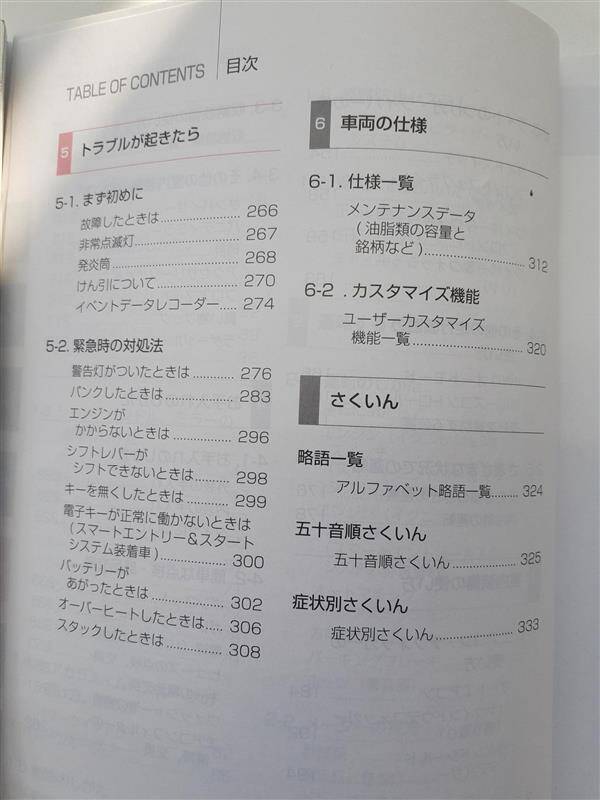 取扱説明書 トヨタ ウィッシュ (中古)