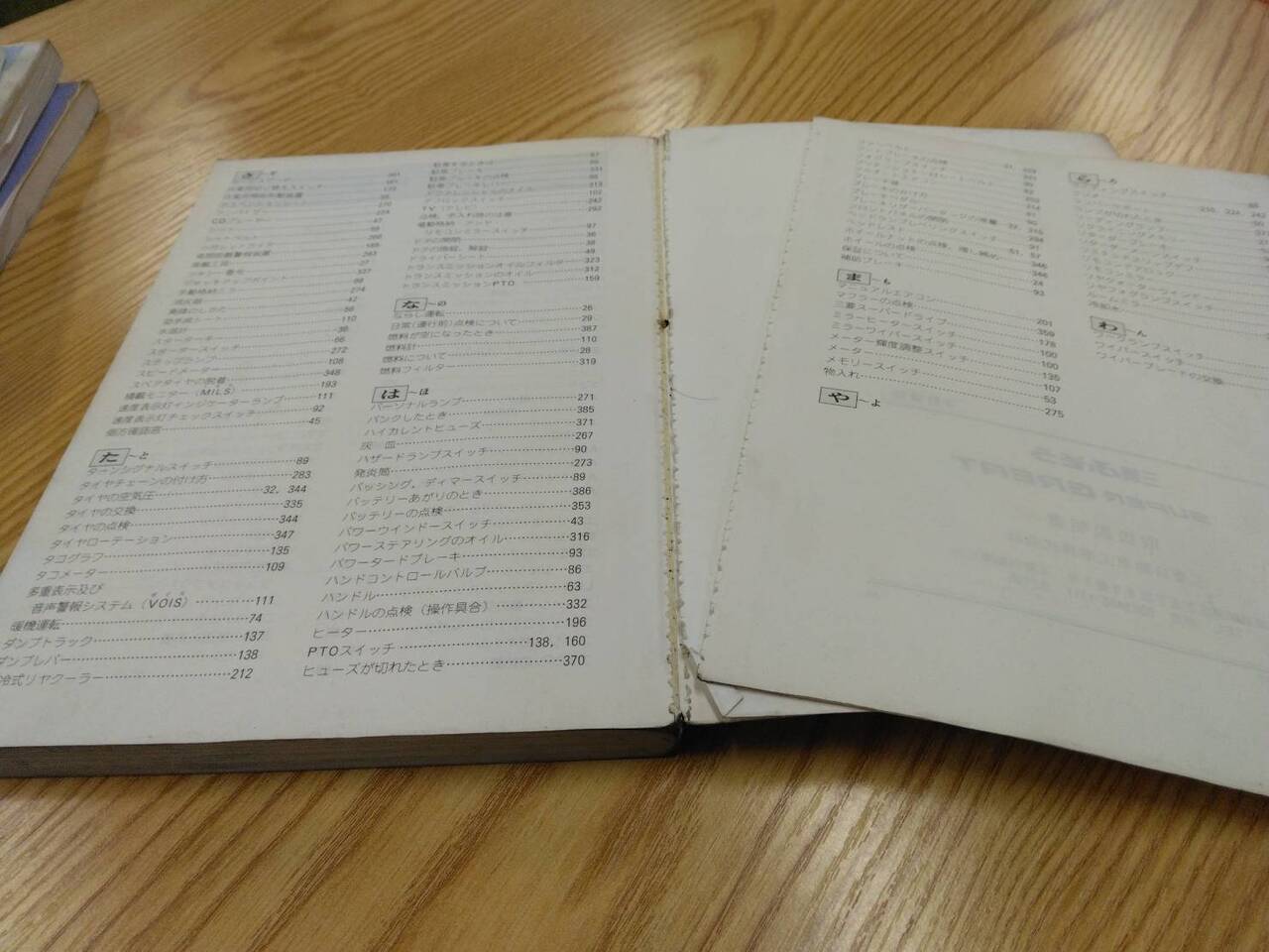 取扱説明書 スーパーグレート 三菱ふそう (中古)