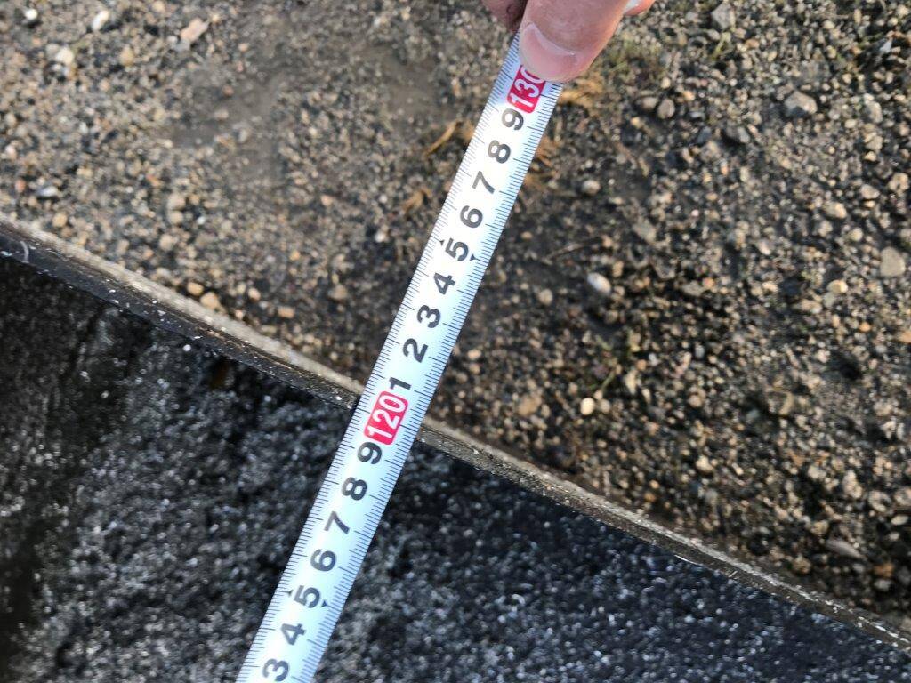 バケツ バケット 横幅1200 mm×奥行1100mm×高さ800mm(中古)