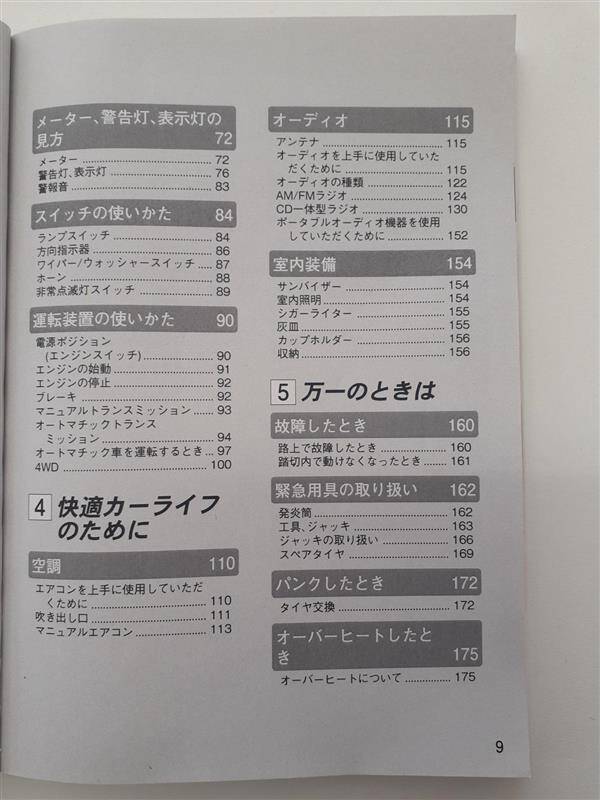 取扱説明書 MAZDA BONGO TRUCK (中古)