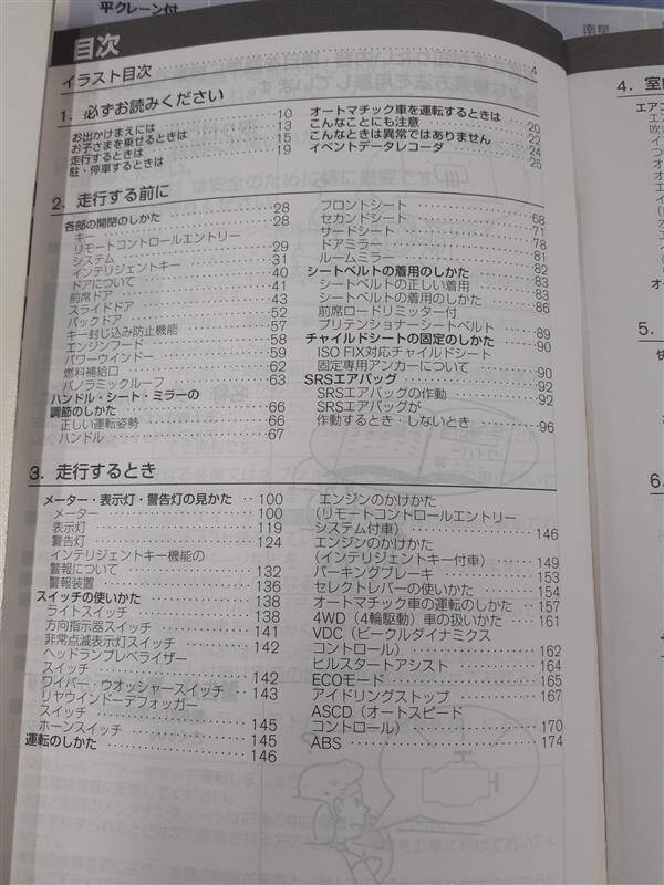 取扱説明書 日産 セレナ (中古)