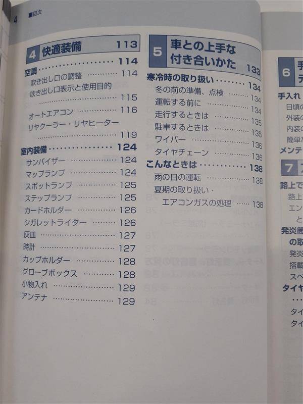 取扱説明書 TOYOTA キャンパー仕様車 (中古)