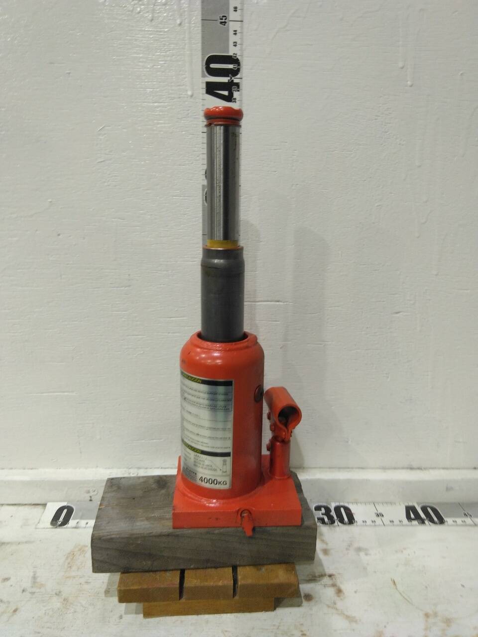 ジャッキ 工具付き MASADA SEISAKUSHO HPD-4T 4トン(中古)