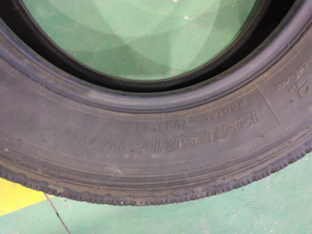 タイヤのみ 6本セット TOYO 195-85R16 114/112N LT(中古)