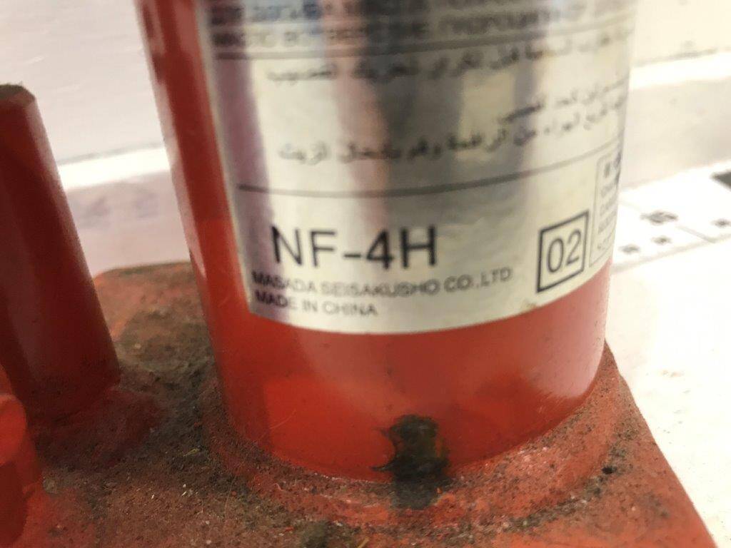 ジャッキ ジャッキのみ MASADA NF-4H 4トン (中古)