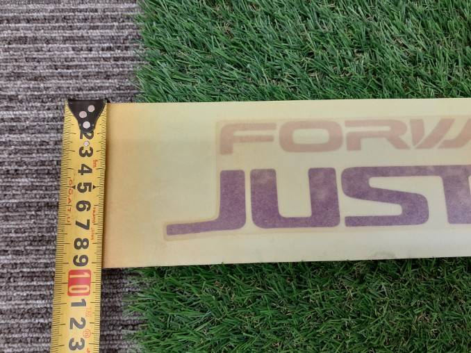 ステッカー FORWARD JUSTON、ISUZU(中古)