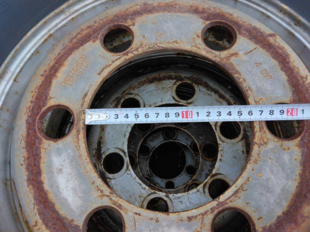 弥富纏め売り タイヤ スタッドレス5本セット ブリジストン 225/80R17.5 LT 14PR(中古)