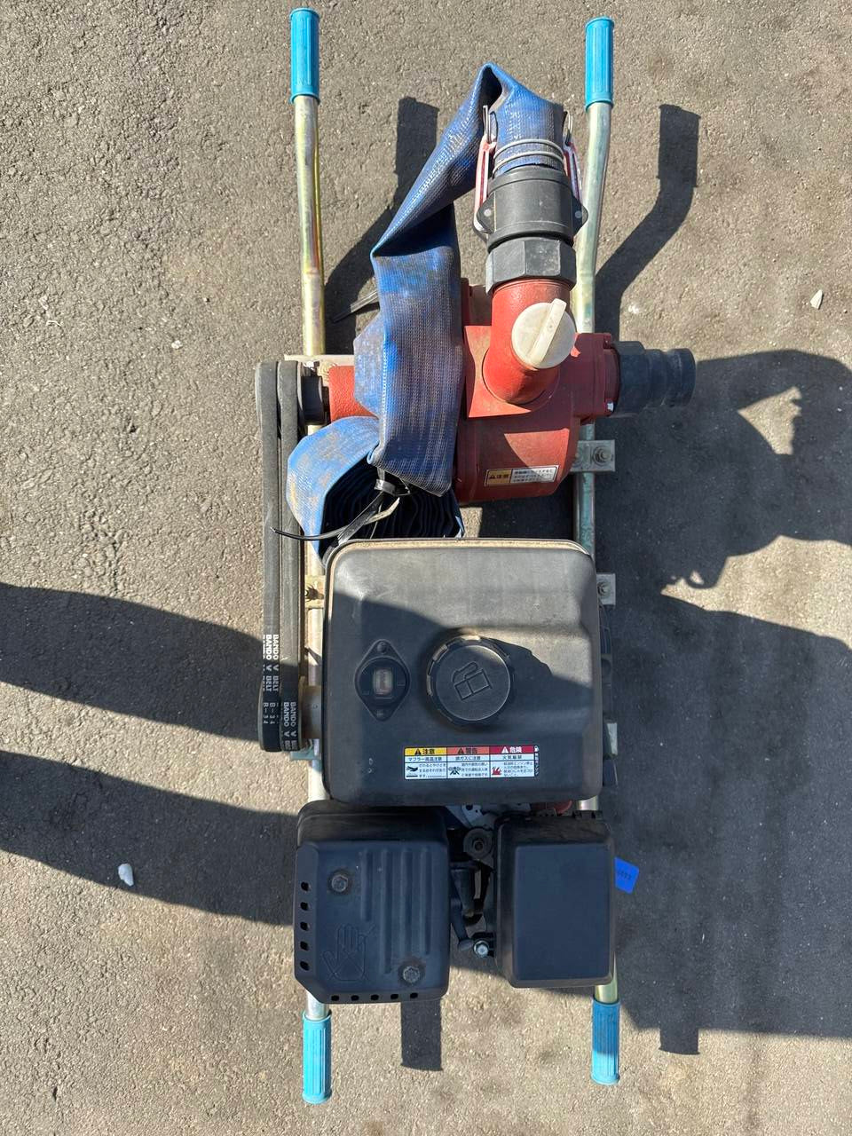 三菱 ガソリン エンジン ポンプ GB221 (中古)