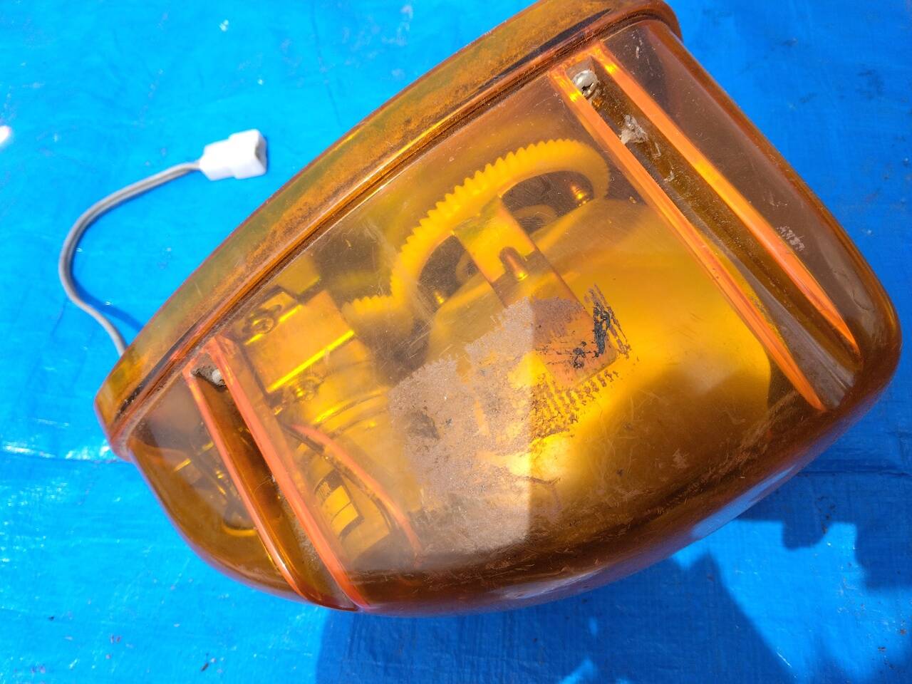 パトランプ オレンジ色 SAYAMA GEARED MOTOR(中古)