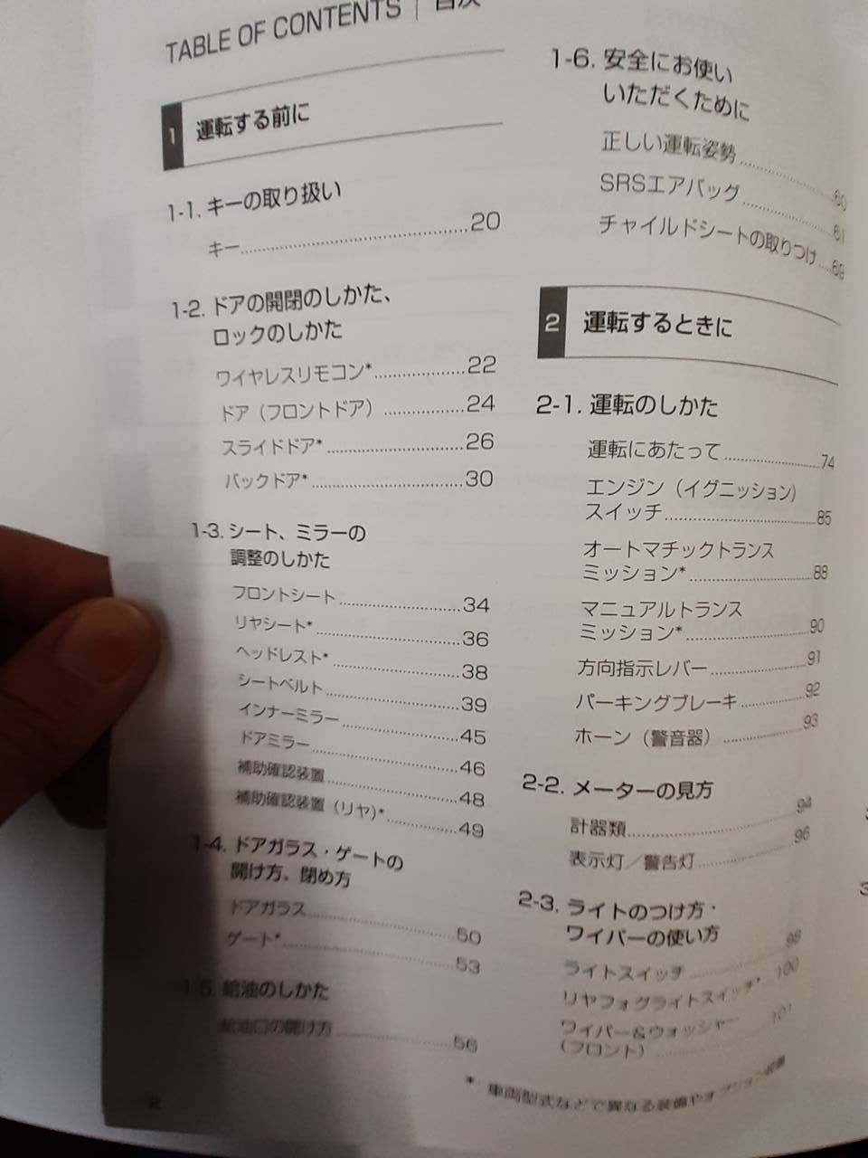 取扱説明書 トヨタ ライトエースタウンエース (中古)
