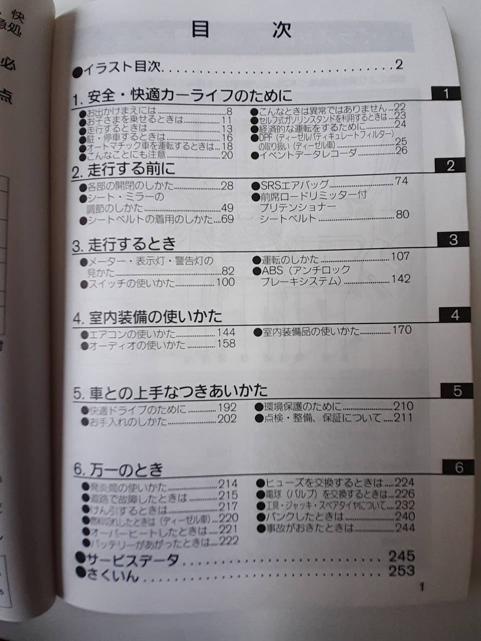 取扱説明書 日産 キャラバン (中古)