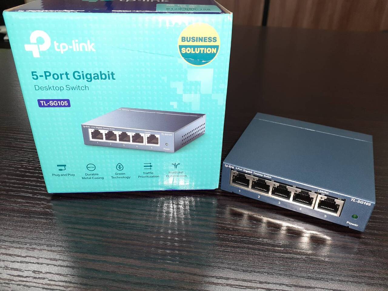 ギガハブ tp-link 5ポートハブ TL-SG105(中古)