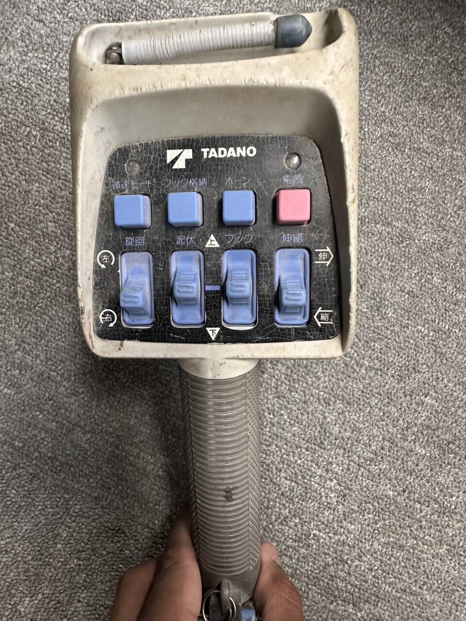 ラジコン 送信機 のみ TADANO RCS-MM2 【通電確認済み】(中古)