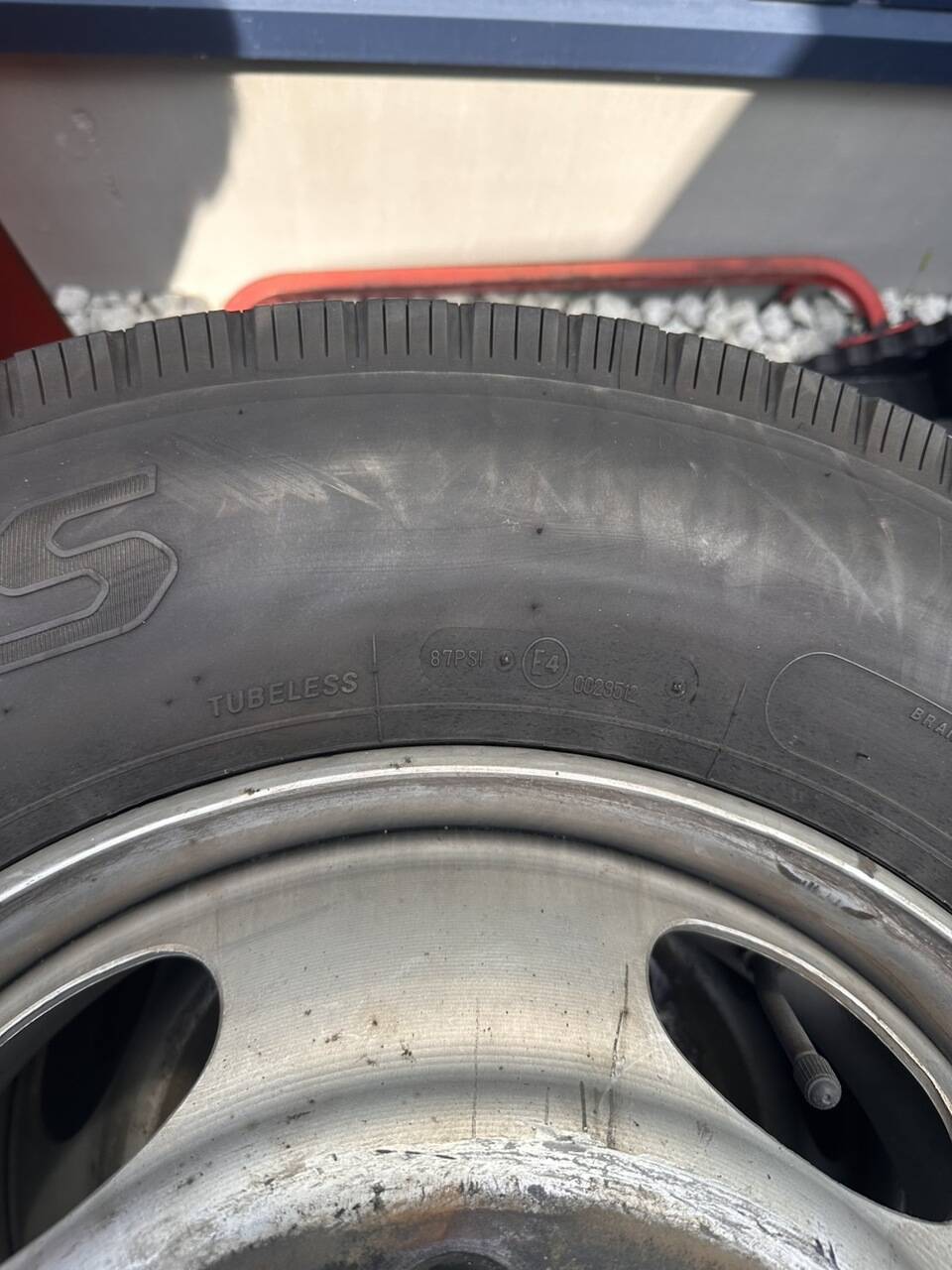 タイヤ 6本 【BRIDGESTONE】【205/80R17.5】(中古)