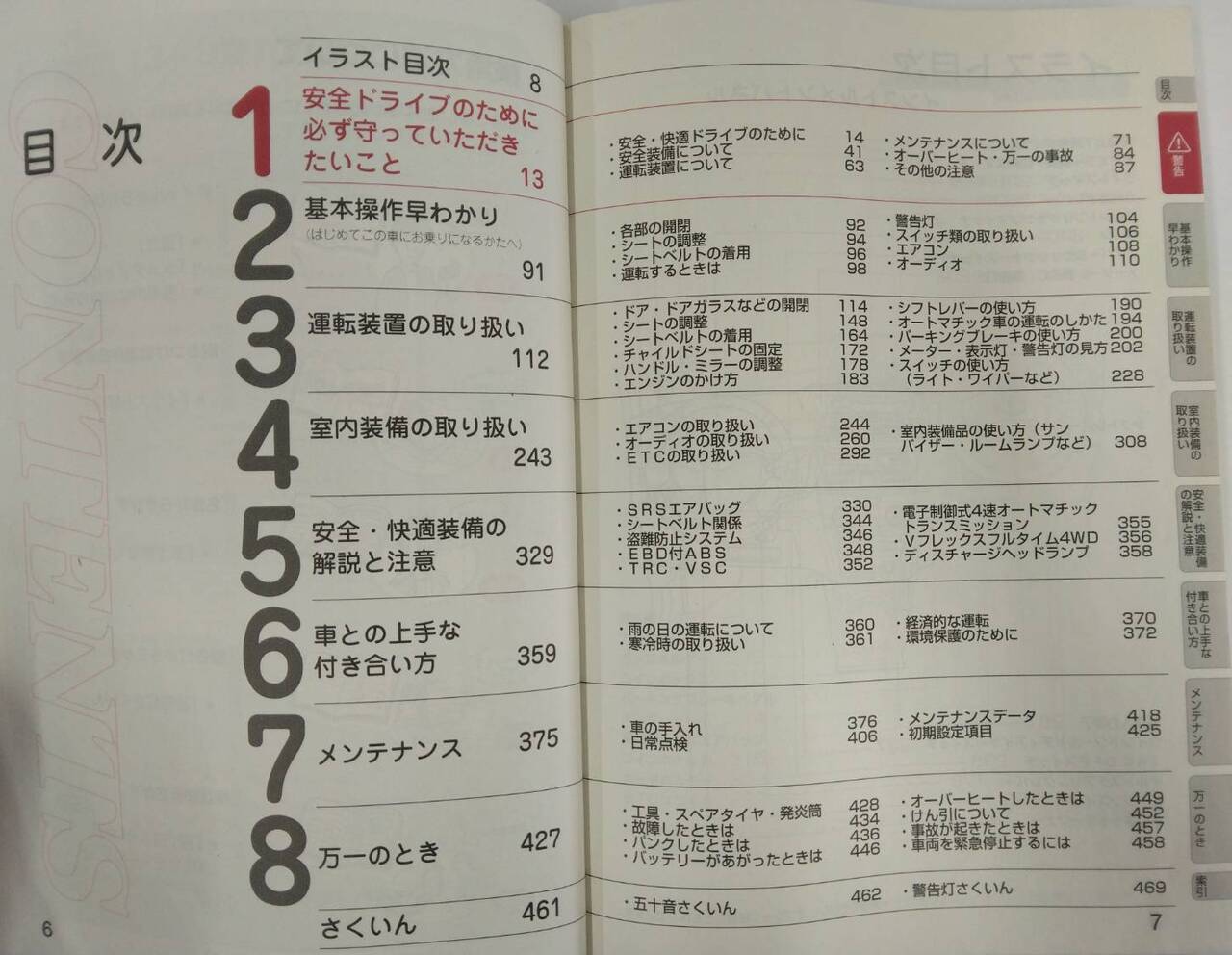 取扱説明書 トヨタ bB (中古)