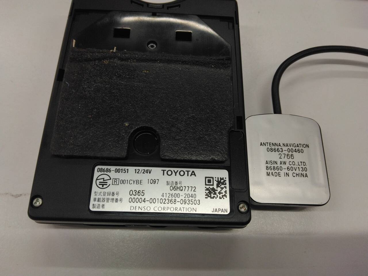 ETC DENSO トヨタ 純正 型式:0365 (中古)