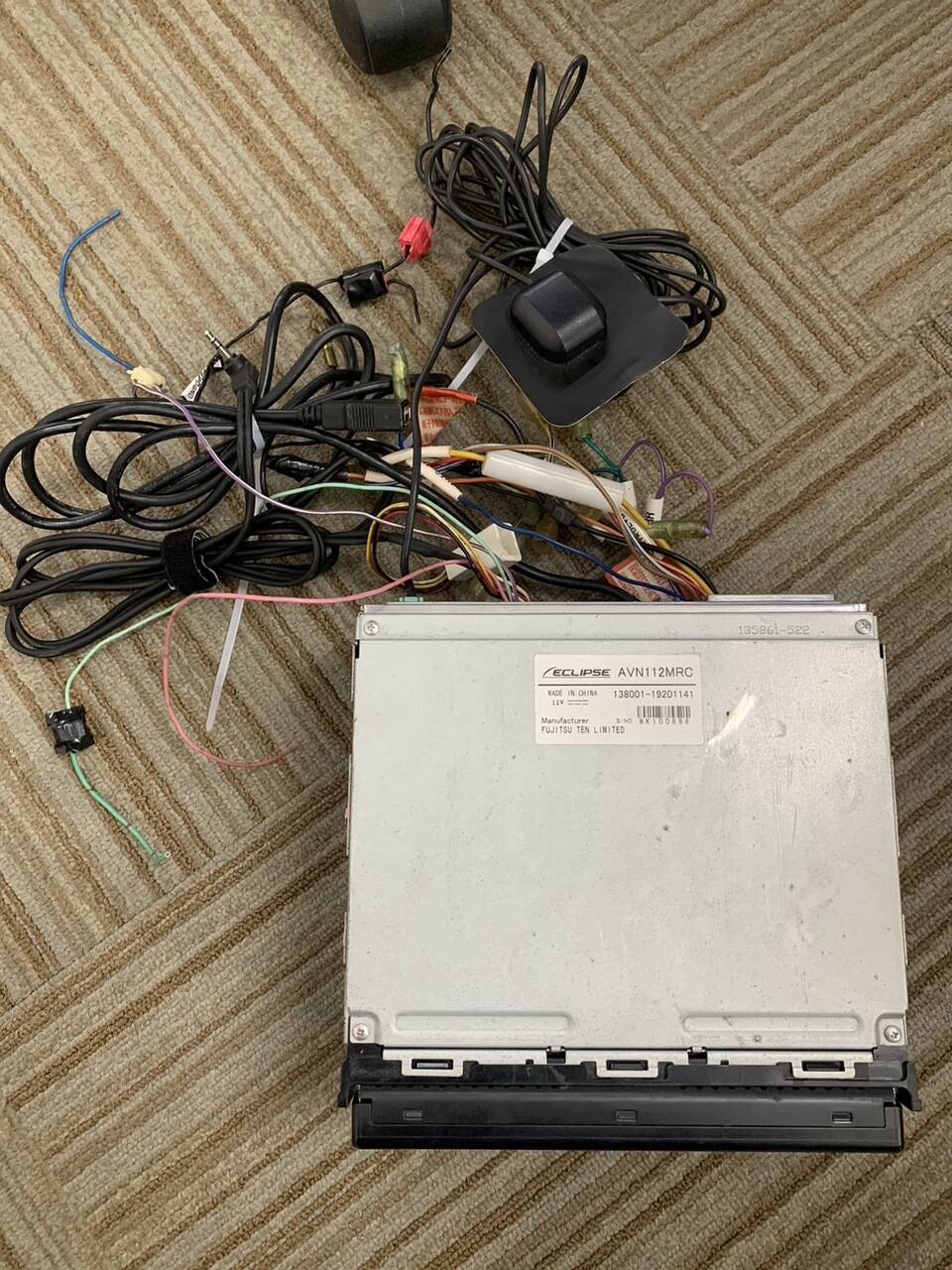 ナビ 富士通テン AVN112MRC(中古)