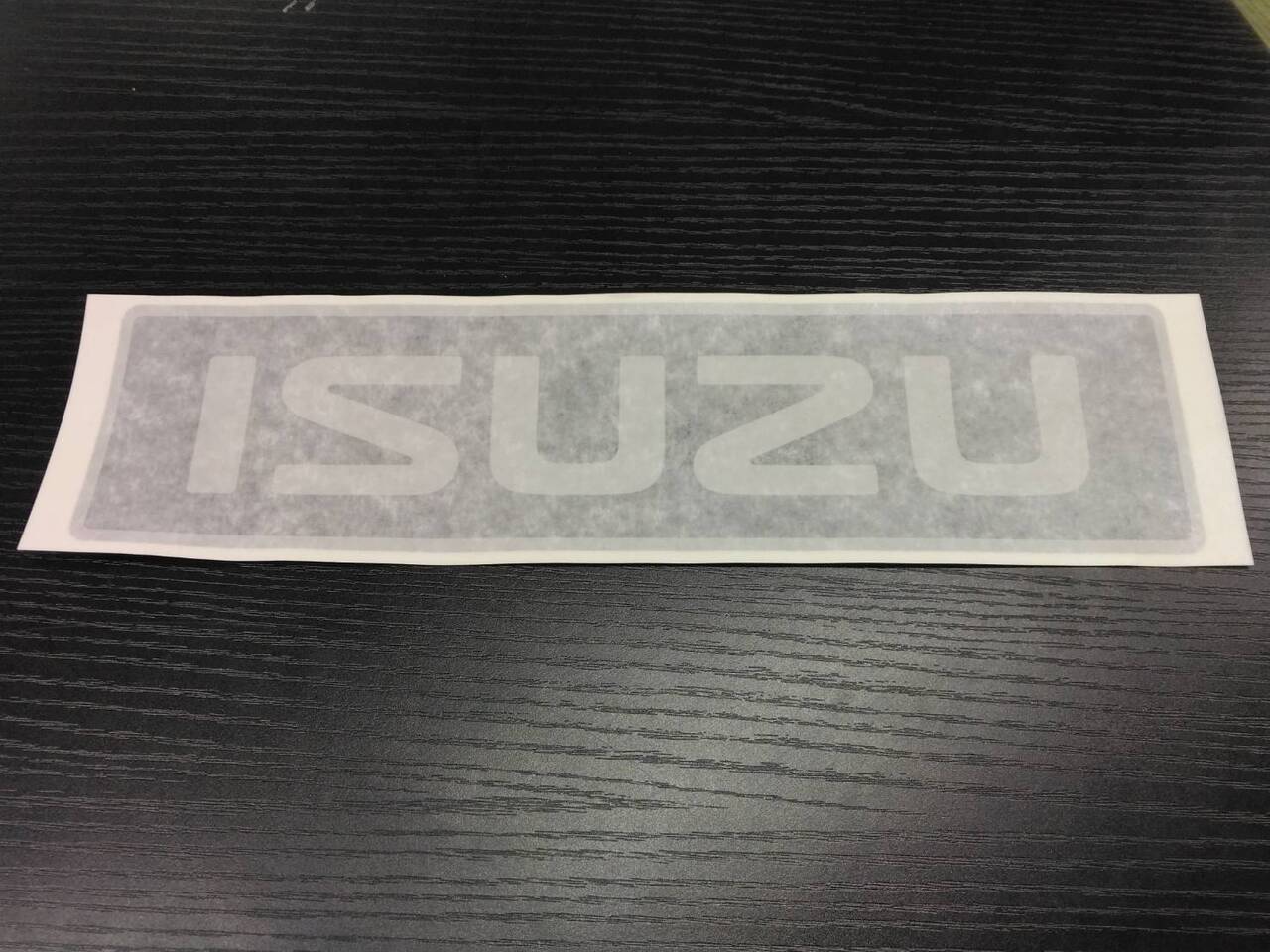 ステッカー ISUZU(中古)