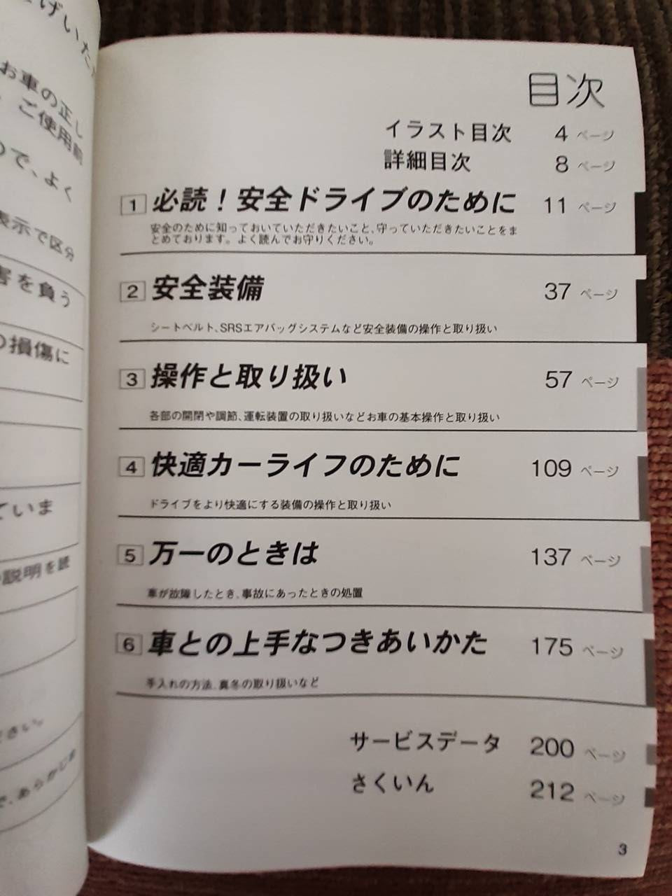 取扱説明書 マツダ ボンゴ (中古)