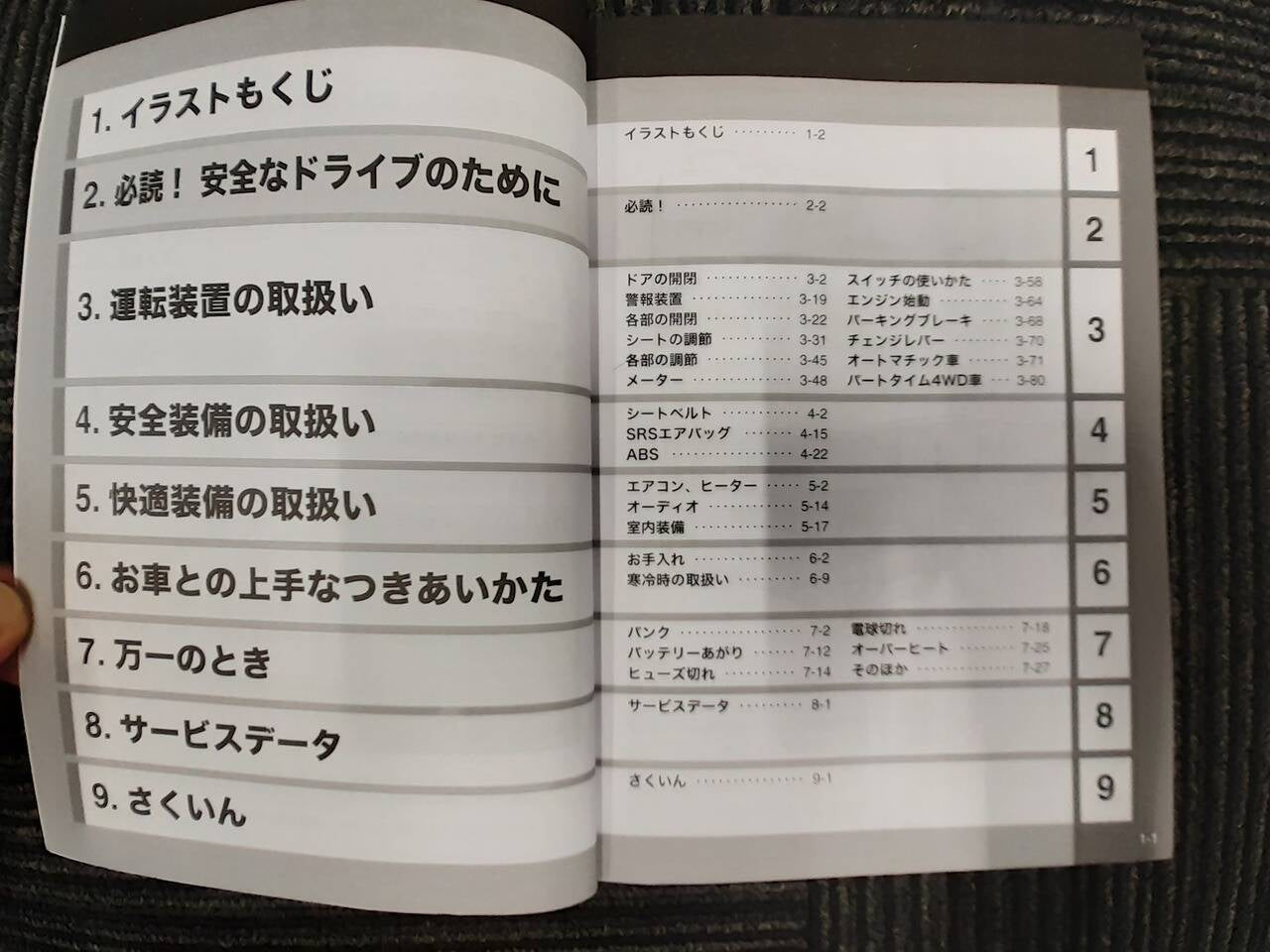 取扱説明書 ニッサン クリッパー(中古)