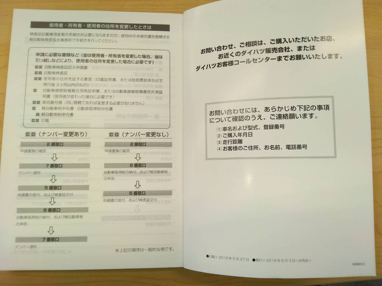 取扱説明書 HIJET CARGO ATRAI WAGON (中古)