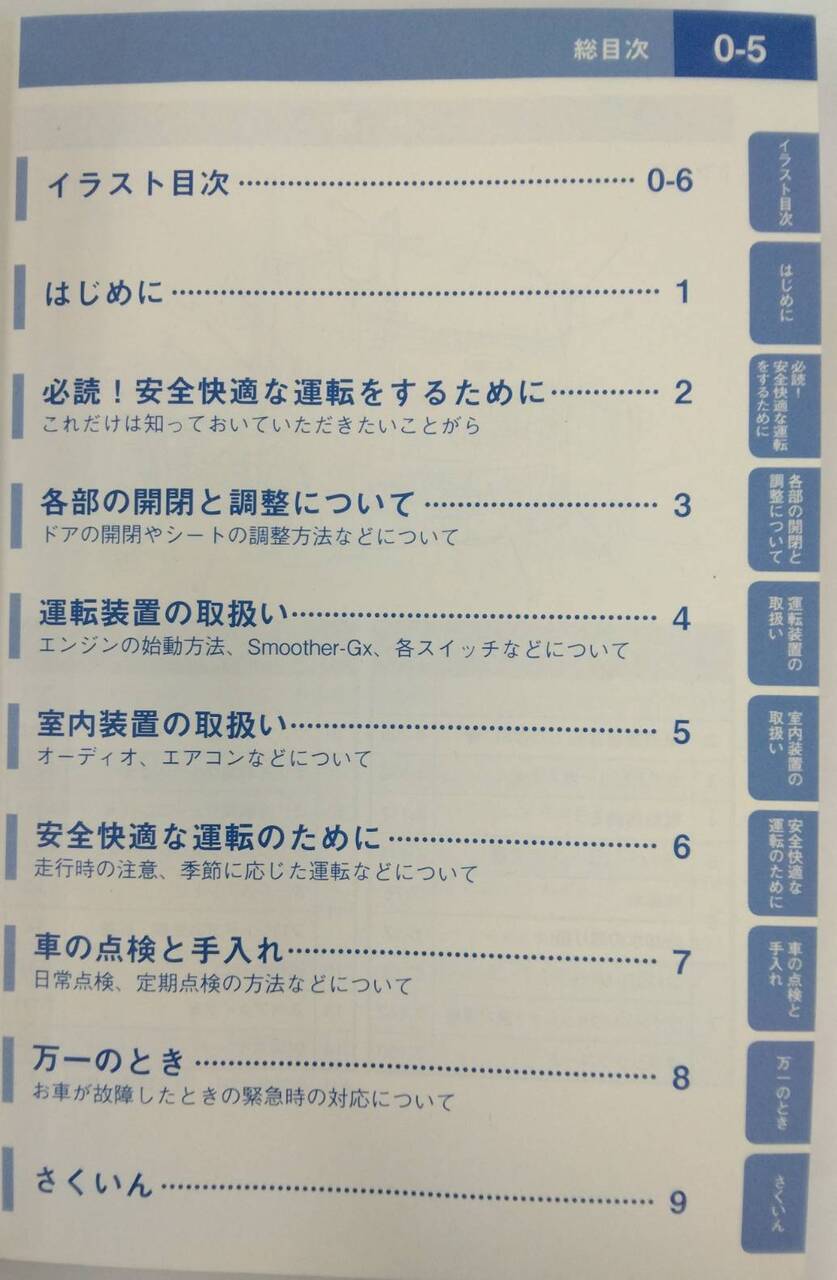 取扱説明書 ISUZU GIGA (中古)