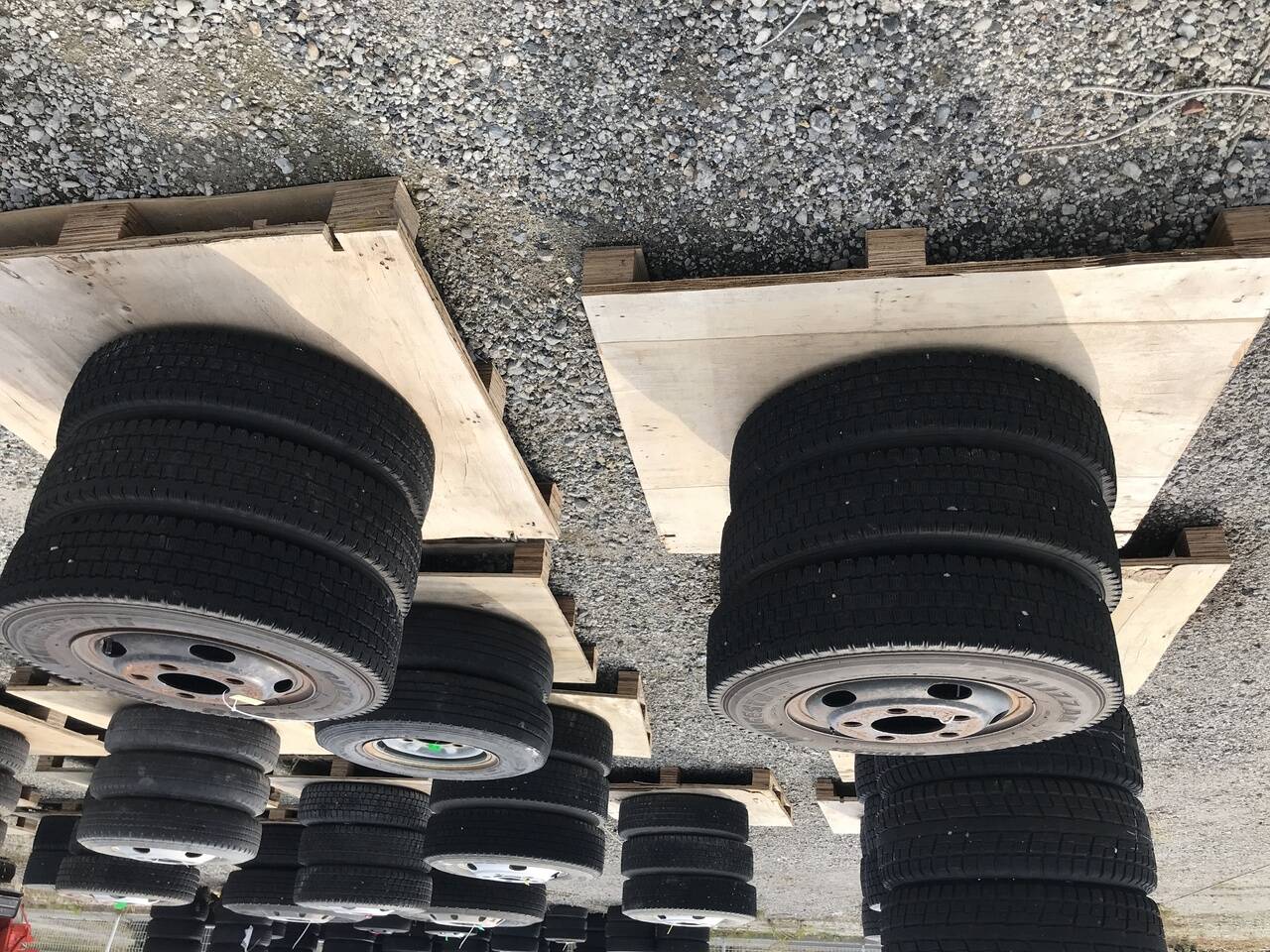 タイヤ 6本セット スタッドレス ブリジストン 6.50R16LT (中古)