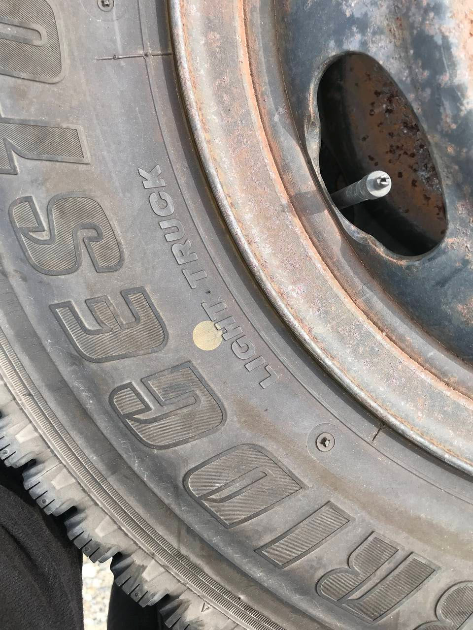 タイヤ 6本セット スタッドレス ブリジストン 6.50R16LT (中古)