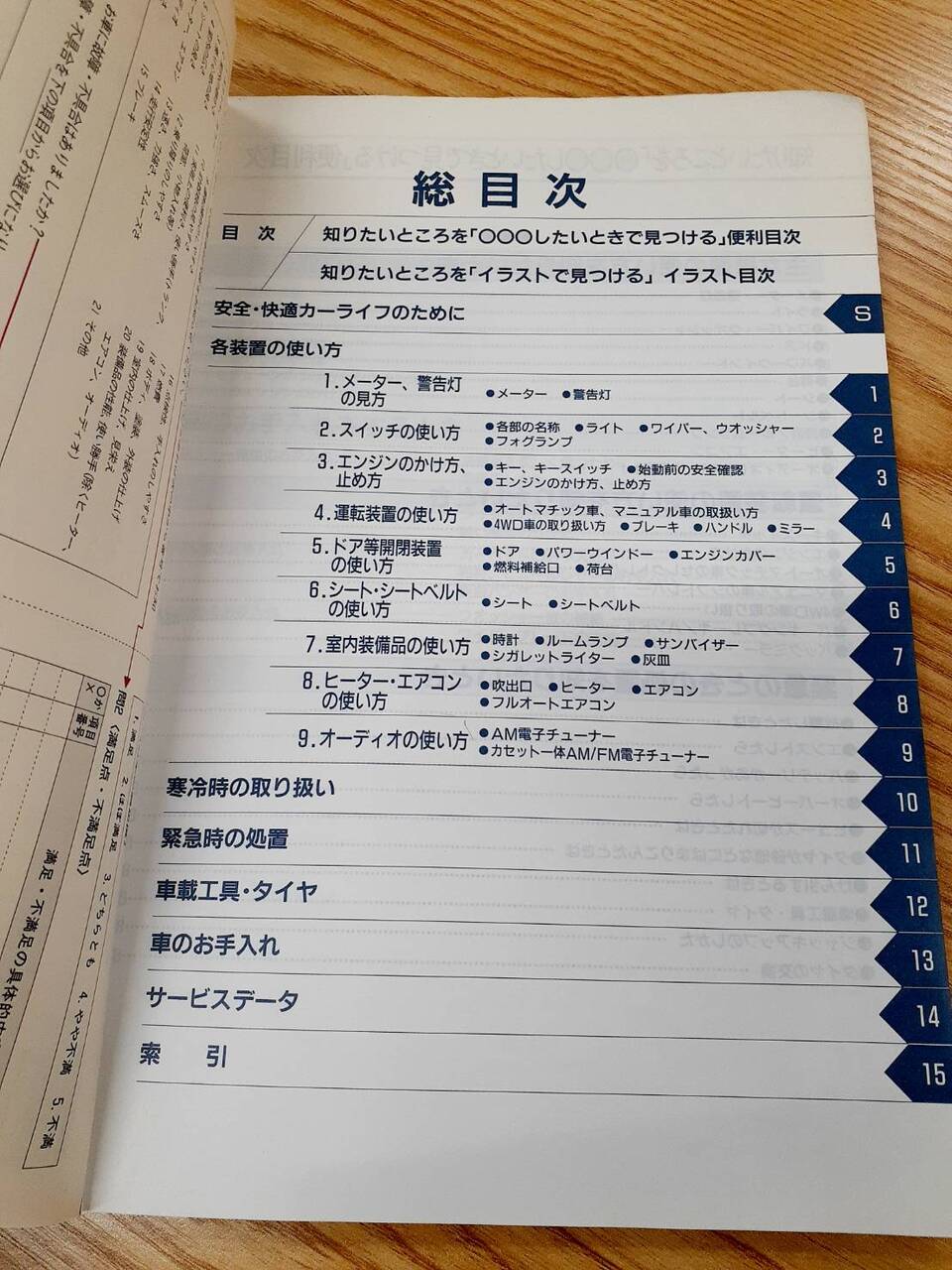 取扱説明書 日産 アトラス(中古)