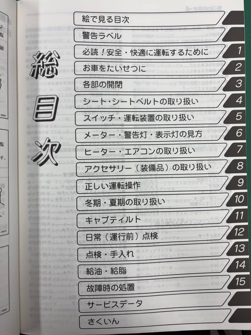マニュアル 取扱説明書 日野 レンジャー (中古)