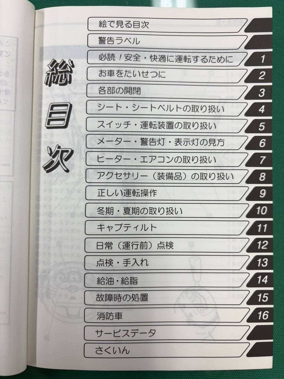マニュアル 取扱説明書 日野 デュトロ (中古)