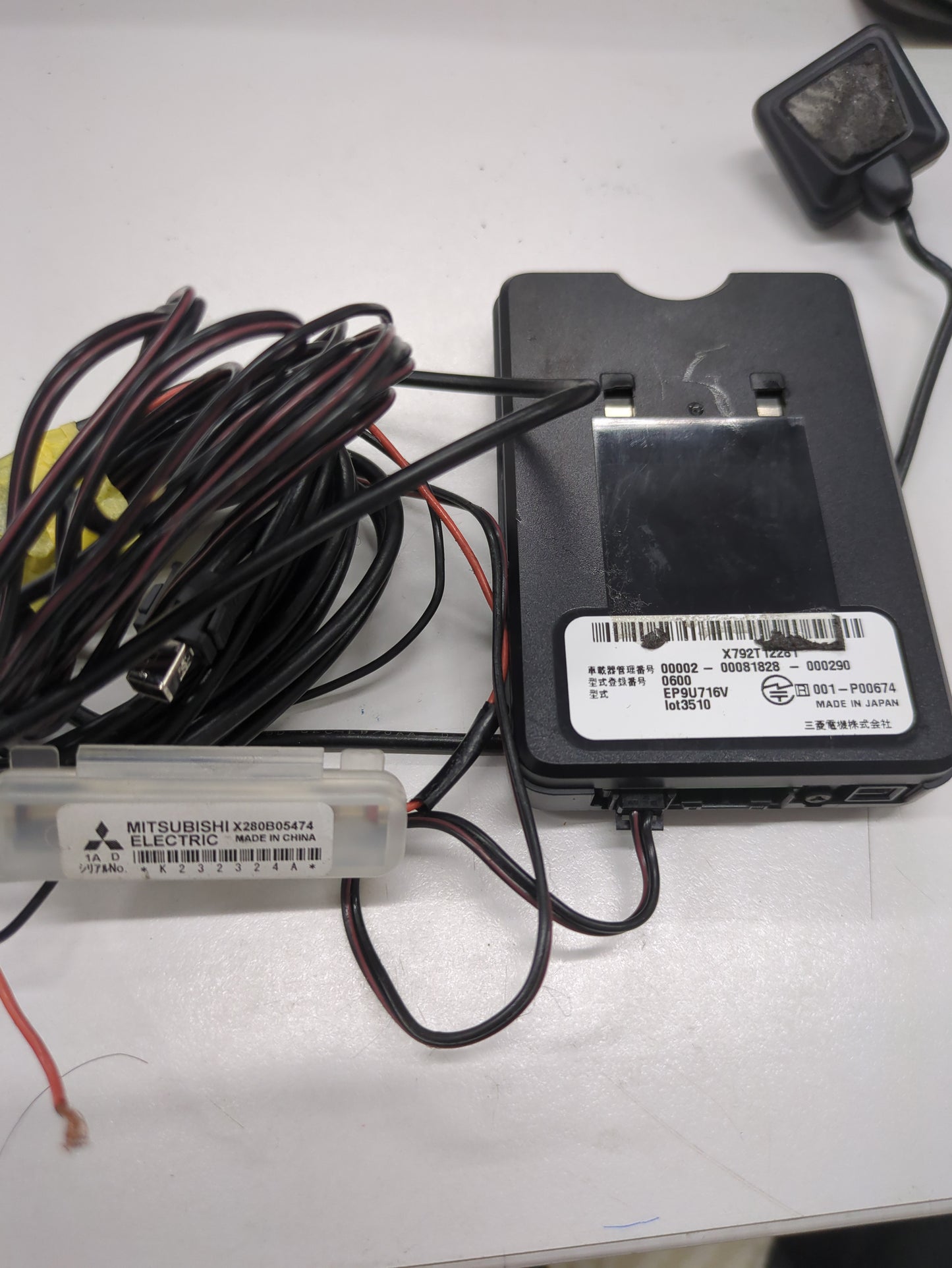 ETC 三菱電気 EP9U716V MAZDA3 6BA-BP5P取外し ケーブル付き 9(中古)