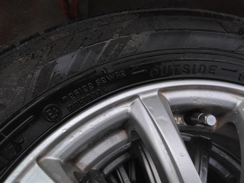 タイヤ スタッドレス YOKOHAMA 155/70R13 (中古)