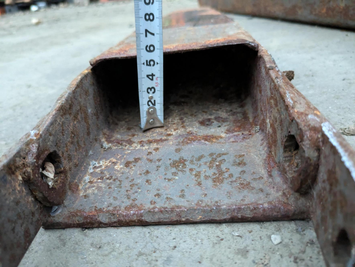 サヤ フォークリフトのサヤ 長さ130㎝ 幅14cm(中古)