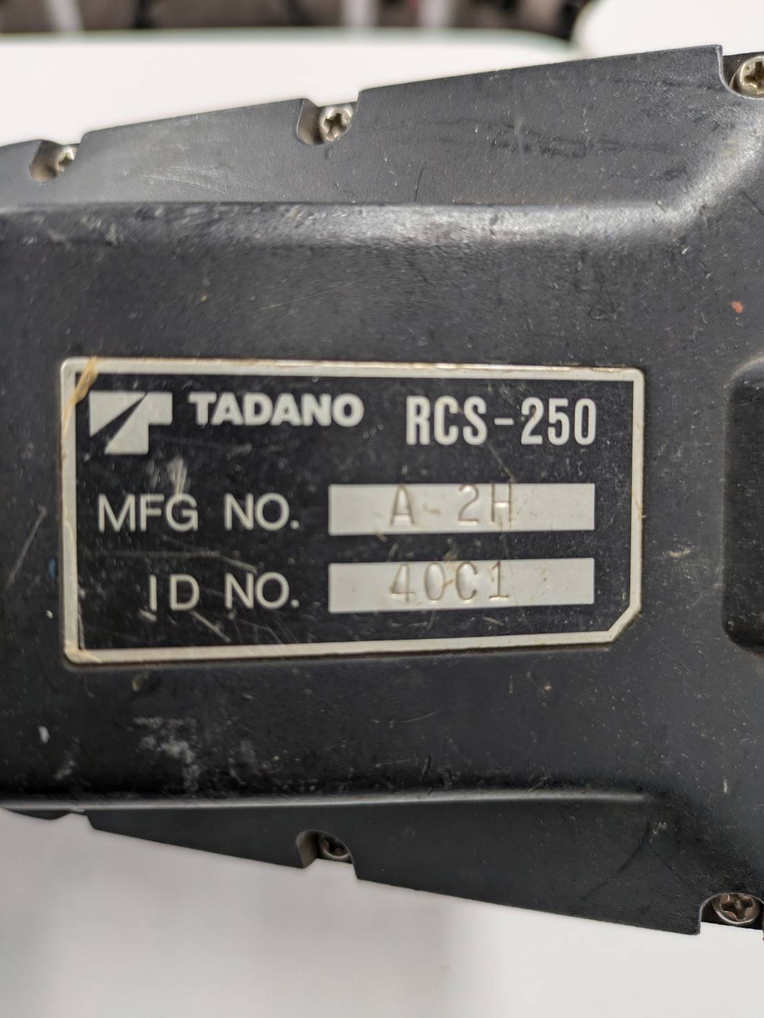 ラジコン TADANO RCS-250 (中古)