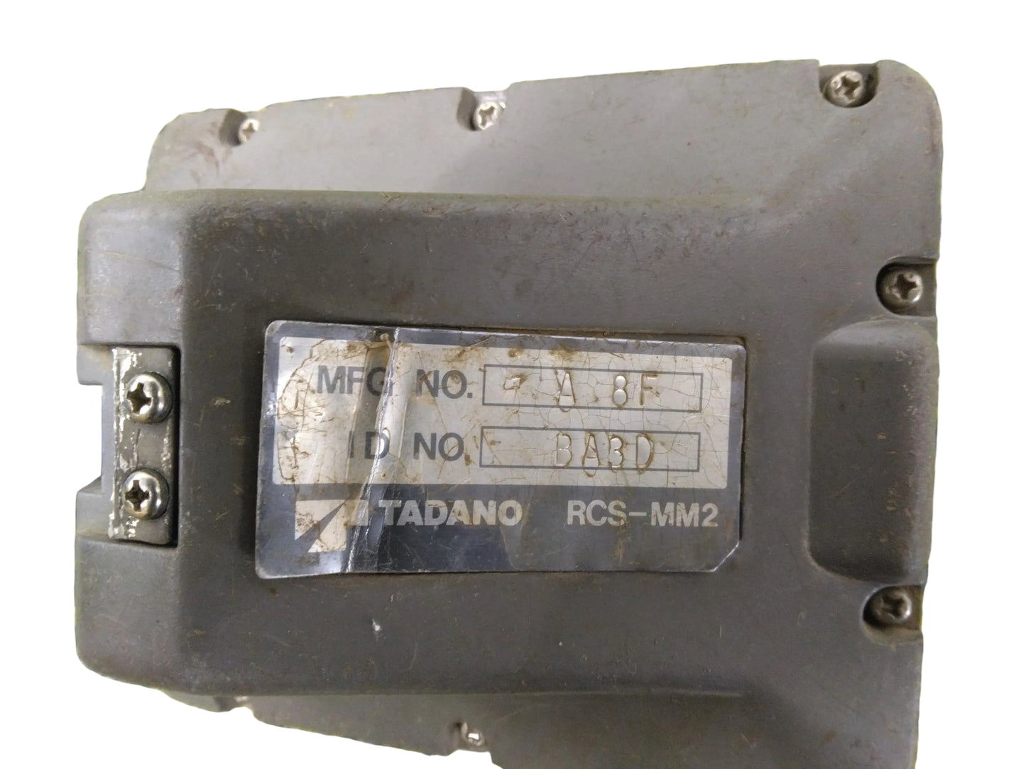 ラジコン タダノ RCS-MM2【通電確認済】(中古)