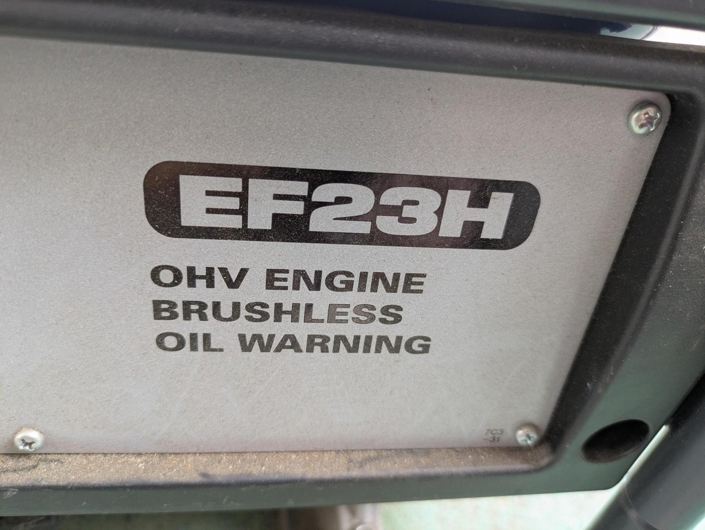 発電機 ヤマハ EF23H 【動作確認済】(中古)