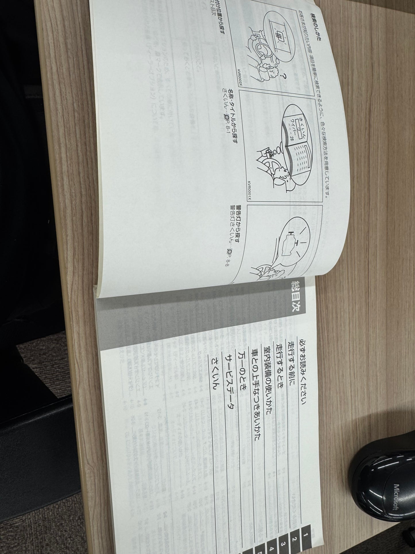 取扱説明書 日産 キャラバン(中古)