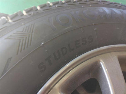 （棚卸まとめ売り）スタッドレスタイヤ5本　【YOKOHAMA】【195/80R15】（中古）