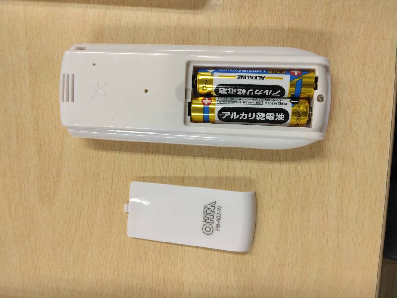 アルコールテスター　オーム電機　HB-A02-W　　（中古）