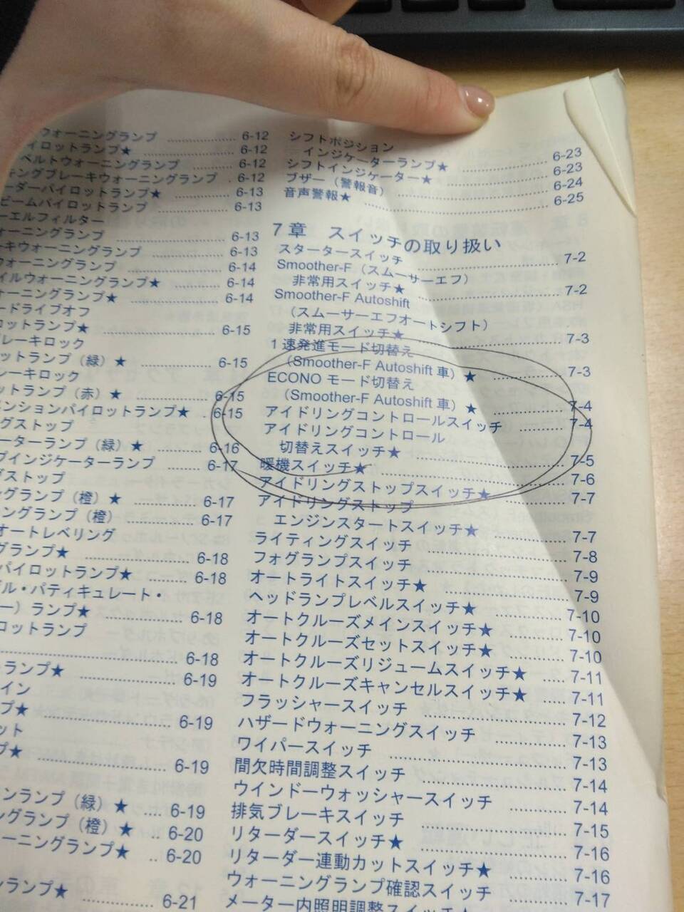 取扱説明書 　いすゞ　フォワード (中古)