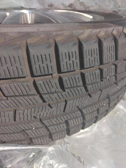 （棚卸まとめ売り）スタッドレスタイヤ4本　ヨコハマ　アイスガード　iG30  155/65R14（中古）