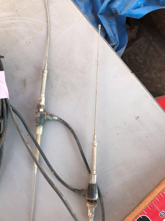 ラジコン　送受信機　　タダノ　送信機　RCSーMM4 　受信機　RCSーMM3  【通電確認済み】　（中古）