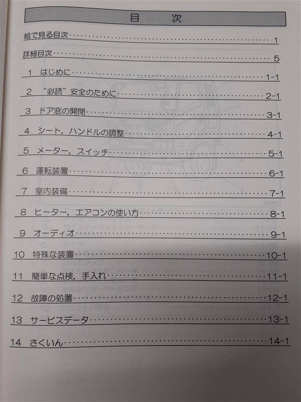 取扱説明書　 三菱　ファイター (中古)