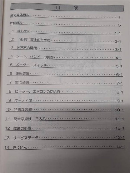 取扱説明書　 三菱　ファイター (中古)