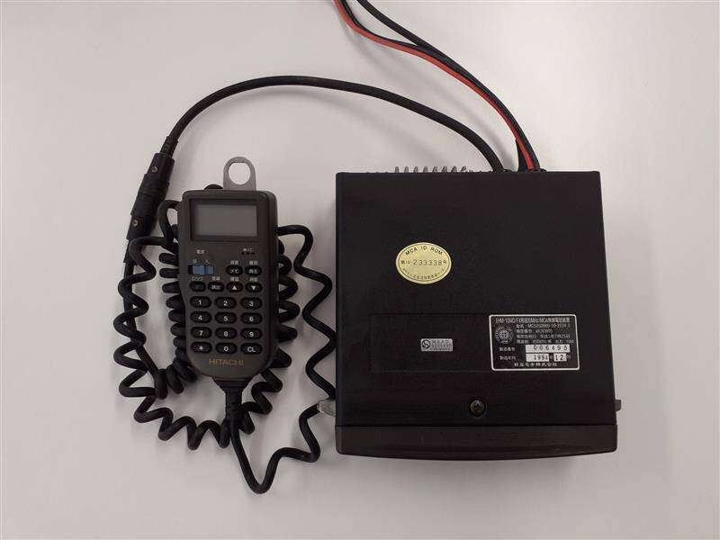 無線機　　日立電子?　MSC2SD900-10-2234-3（中古）