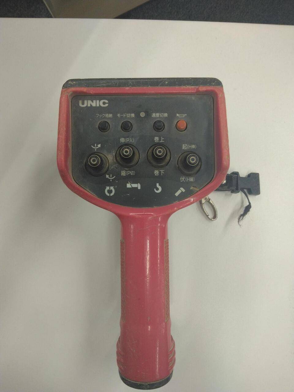 ラジコン　送信機のみ　UNIC　RC-500FA　三菱 ファイター  KK-FK61HKより回収（中古）