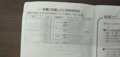 取扱説明書 　【三菱】　【スーパーグレート】 (中古)