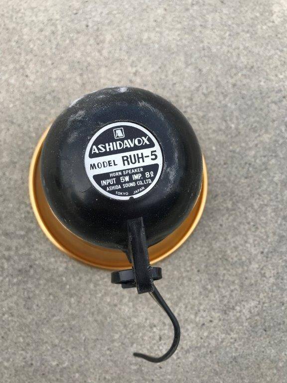 スピーカー　１個　ASHIDAVOX　RUH-5（中古）