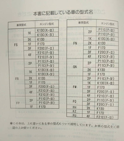 取扱説明書 　日野　プロフィア (中古)